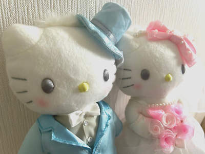 Hello Kitty & Dear Daniel ウェディングドール Hello Kitty & Dear Daniel Wedding Doll Bridal Plush Doll with Box