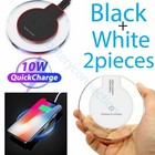 Qi Wireless Fast Charger Charging Pad Dock for Samsung iPhone Android Cell Phone