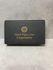 Vintage Shell Oil Pipe Line Corporation Mini Toolkit Tool Kit (missing 1 piece)