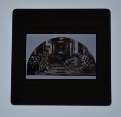 Raphael ''Stanza D'Eliodoro Rome: Vatican   art 35mm slides