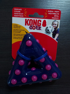 KONG Dotz Triangle | Small Hundespielzeug