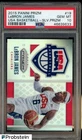 2015 Panini Silver Prizm USA Basketball #19 LeBron James Cavaliers PSA 10