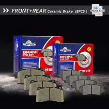 Front Rear Ceramic Disc Brake Pads For 2013 - 2019 Cadillac Ats W Brembo Brakes Front Rear Ceramic Disc Brake Pads For 2013 - 2019 Cadillac Ats W Brembo Brakes