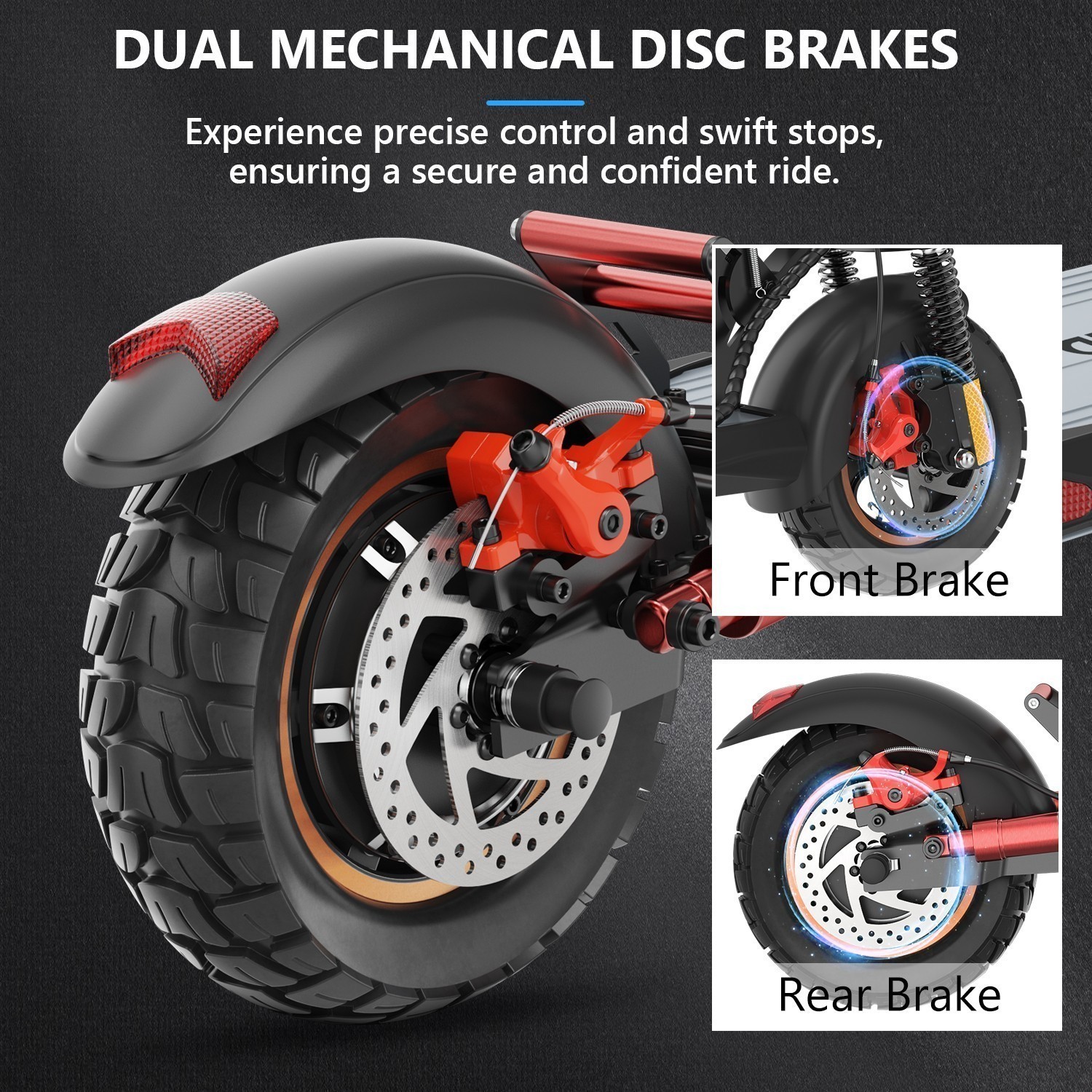 ‌New 800W E-Scooters 28-30mph Foldable Electric Scooter Design 5-6 Days Delivery