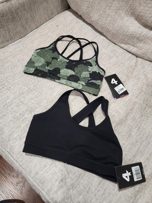 Lot Of 2 Fourlaps Sports Bra Size Small