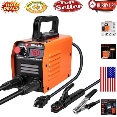 Professional Quality Portable Welder - MMA-250A with Intelligent LED Control