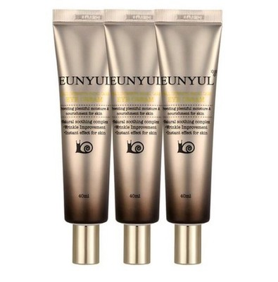 EUNYUL Snail Intensive Facial Eye Cream 40ml x 3pcs Anti-Falten Face Moisturize