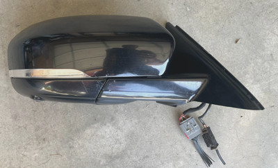 2013 RANGE ROVER EVOQUE RIGHT PASSENGER SIDE MIRROR W BLIND  & CAMERA BLACK OEM