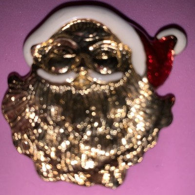 Santa Claus Pin/Broach Vintage Estate Find Vermont (New without Box)