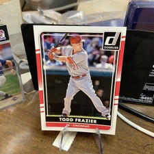 Todd Frazier 2016 Donruss #86 Cincinnati Reds BASEBALL