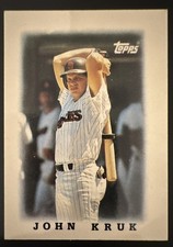 1988 Topps League Leaders Minis - John Kruk #75