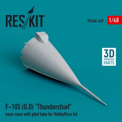 ResKit RSU48-429 1:48 F-105D/F-105G Thunderchief Nasenkegel mit Staurohr