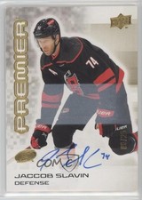 2024-25 Upper Deck Premier Gold Auto 6/25 Jaccob Slavin #74 Auto 05u8