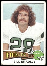 Bill Bradley 1975 Topps #276 Philadelphia Eagles