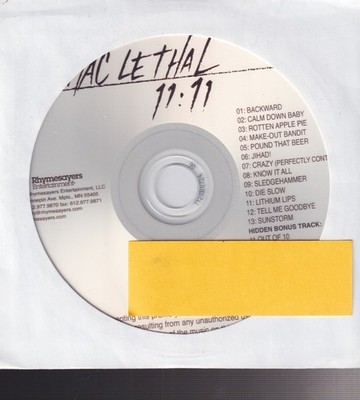 Mac lethal 11:11 cd promo