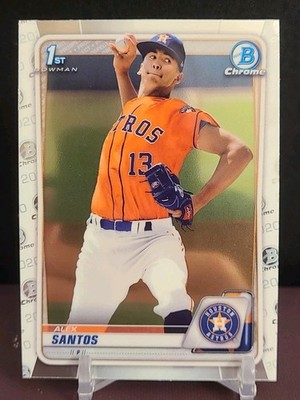 2020 Bowman Draft Chrome Alex Santos #BD-139 1st Bowman RC
