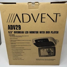 Advent ADV29 - 8.5 inch monitor with built-in side load DVD player - NEW!
