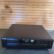 Sony CDP-C250Z 5-Disc Changer CD Player Vintage, Tested, No Remote