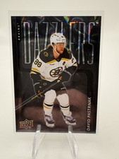 2025-26 Upper Deck Series 2 Dazzlers Black David Pastrnak #DZ-55 Bruins