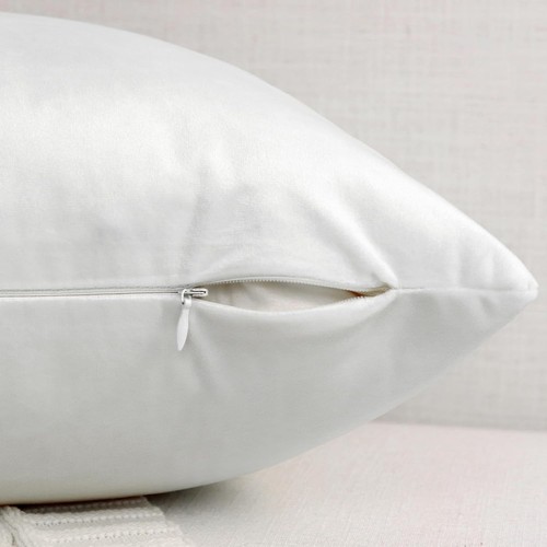 Thmyo 18" x (paquete de 2), blanco (solo fundas de almohada, sin insertos) - Imagen 7 de 8