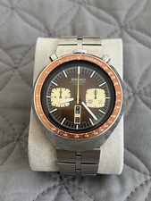 Seiko Bullhead Chronograph Vintage Automatic ...