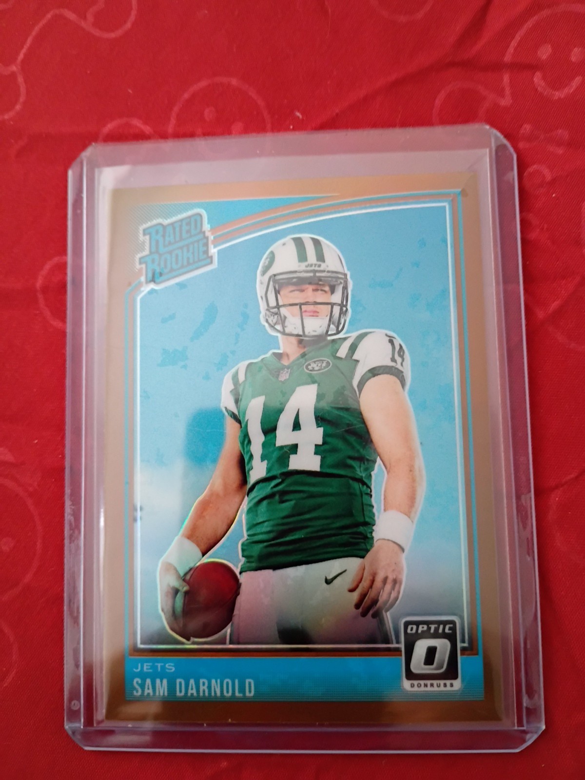 2018 Donruss Optic - Rated Rookie Sam Darnold #151 Bronze Prizm (RC)