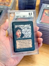 BGS 8.5 MAGIC THE GATHERING 1993 ALPHA FEAR MTG psa cgc