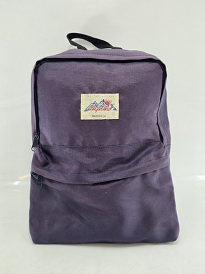 VTG Alpine Backpack Daypack 2 Compartment Gradient Purple to Blue Knapsack