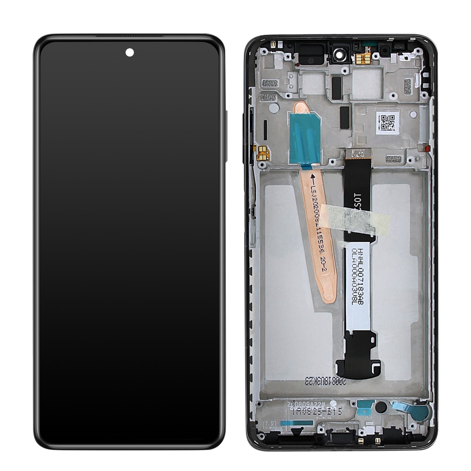 Écran LCD cassé Xiaomi Poco X3 à réparer avec ce bloc complet d'origine