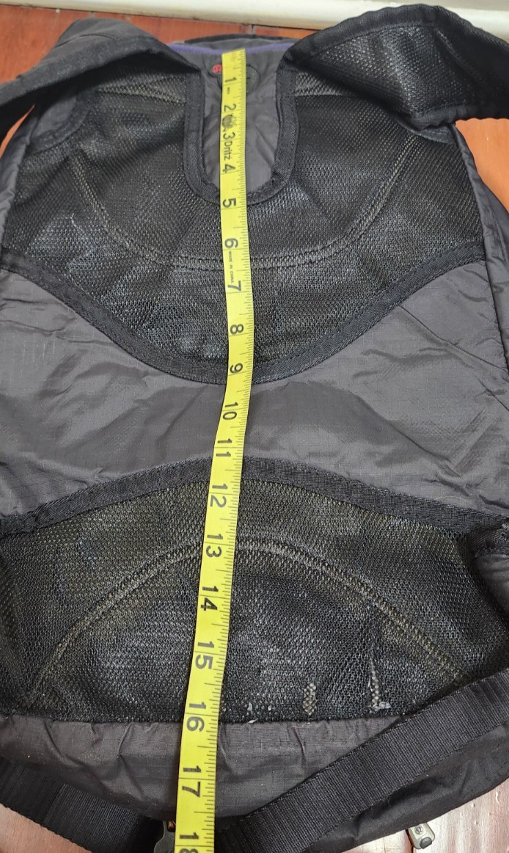 Lululemon Athletic Backpack Black Multicolor Pock… - image 11