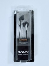 Sony MDR-E818LP Clear Sound Stereo Earbuds Wired 3.5mm New Sealed