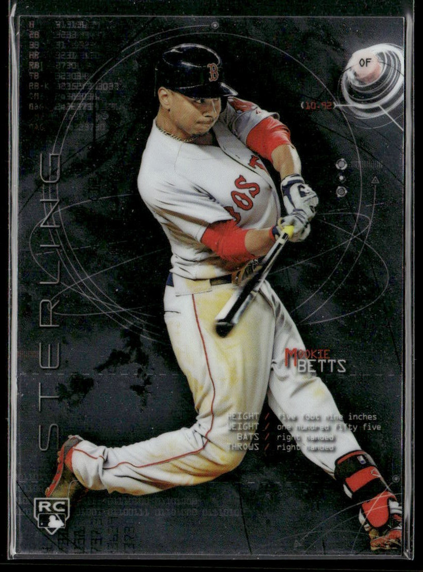 2014 Bowman Sterling Mookie Betts #17 RC ROOKIE