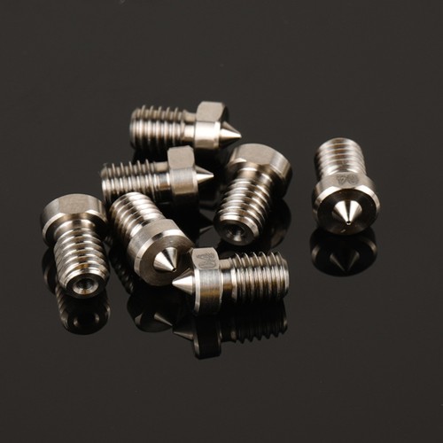 Professional Titanium Alloy Nozzle Useful Thread Metal Nozzle for Printer Part - 第 8/10 張圖片