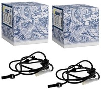 2X Vemo ABS-SENSOREN Hinten Beidseitig Passend FüR Alfa Romeo 156 | V24-72-0240