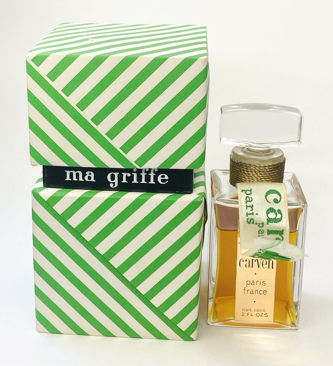 RARE! Vintage Ma Griffe By Carven France Parfum /Perfume 2.0 fl oz