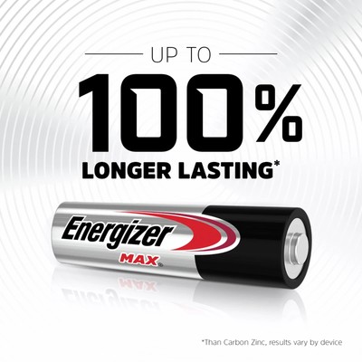 NEW! Energizer MAX Batteries -- 4 PACK / Exp 12/2036 -- AA & AAA / Mix & Match