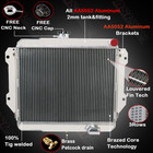 1987-1999 3 Row Truck Radiator For Daihatsu Rocky Heavy Duty 2.8L Diesel 4cyl MT