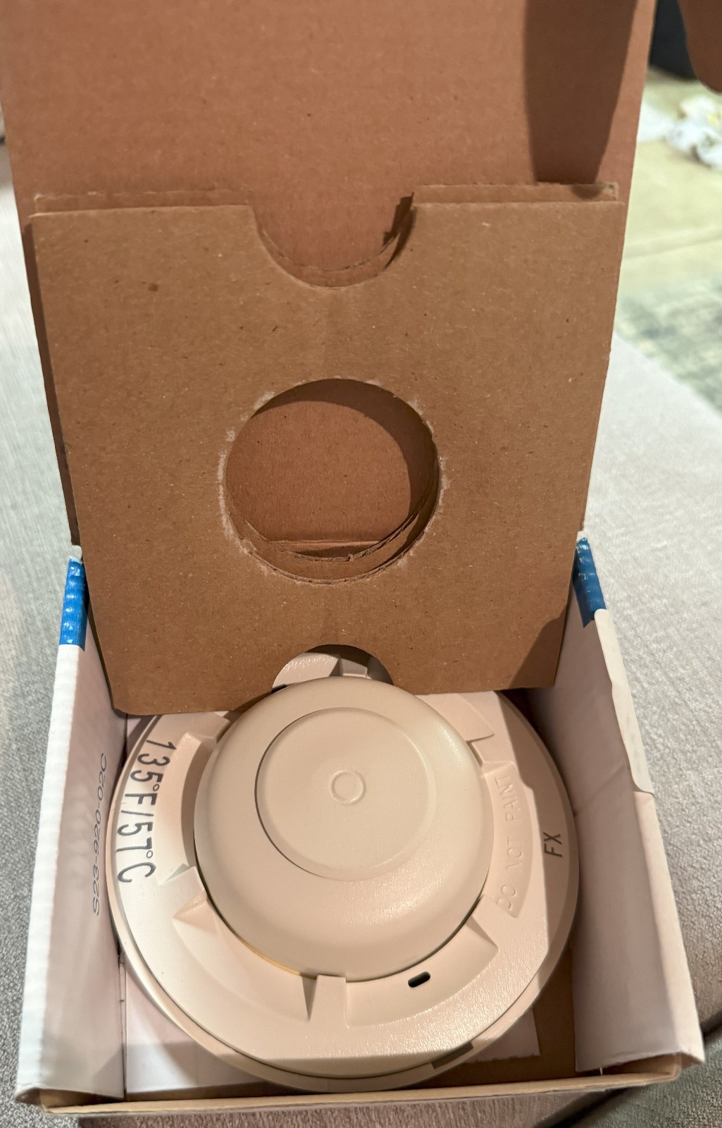 System Sensor 5603 135°F Fixed Temp Single-Circuit Mechanical Heat Detector