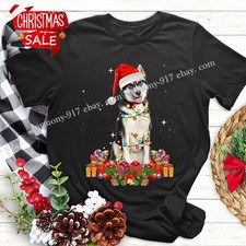 Siberian Husky Christmas Sweatshirt, FunnyDog Shirt, Siberian Husky Christmas...