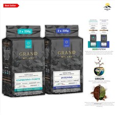 Ground Coffee Pack 1kg Arabica Robusta Medium Dark Roast Italy 25.85 per kilo
