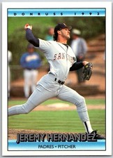 ⚾ 1992 Donruss #756 Jeremy Hernandez San Diego Padres RC