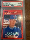 1990 Donruss Baseball Nolan Ryan 5,000 K's Correct Back Card #659 PSA 8