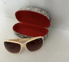 Stylish Sunglasses in lined velvety Red Case no scratches