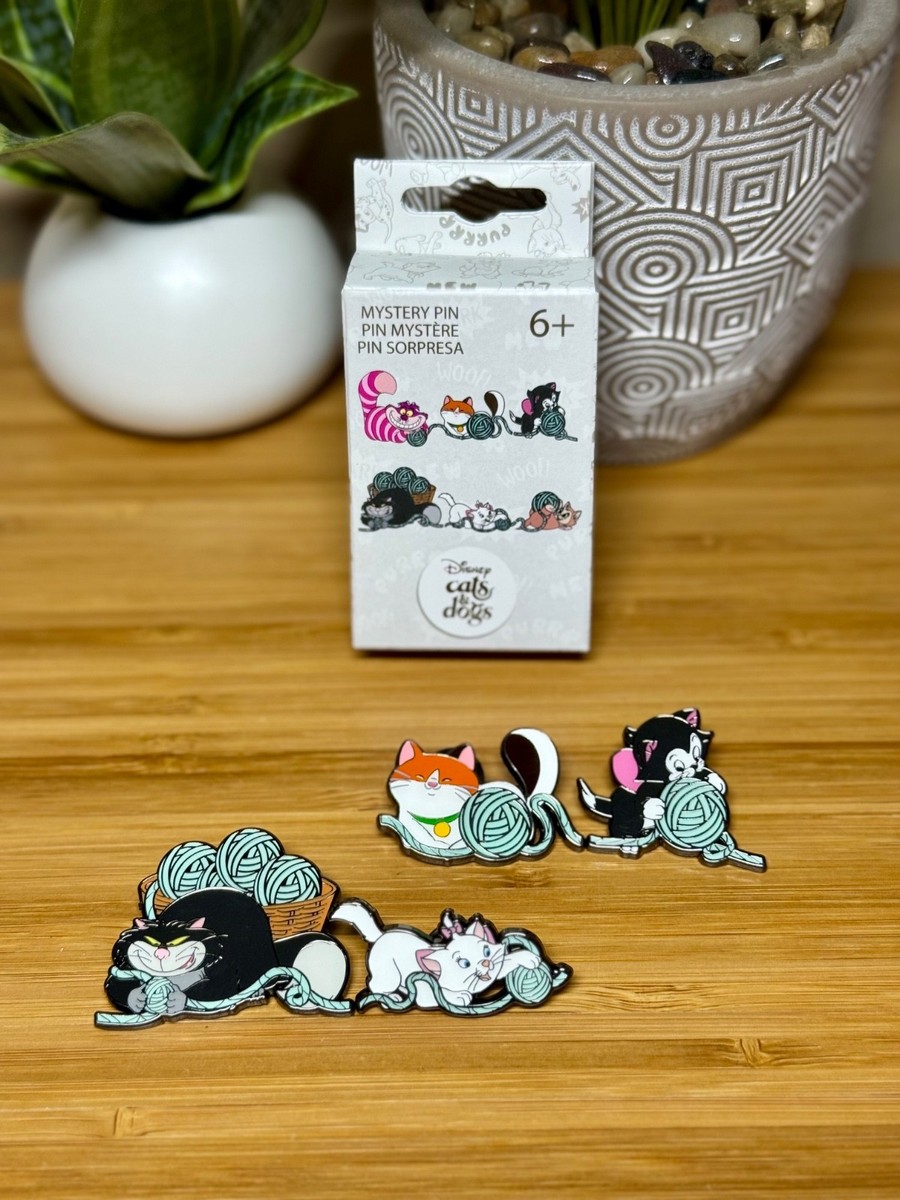 Loungefly Disney Cats Yarn Blind Box Enamel Pin - You Choose | eBay