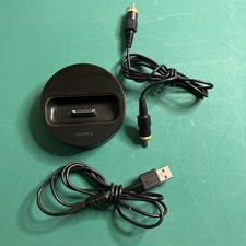 Sony iPod Docking Station  Cables, TDM-iP30. 30 Pin Connector. Used. Very Good.