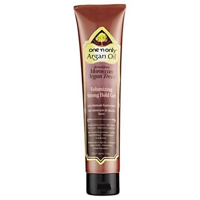 One N Only Argan Oil Volumizing Strong Hold Gel, 5.3 Oz