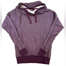 The North Face Women s Cowl Neck Lightweight Sweatshirt-Small-Purple