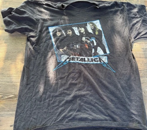 Vintage Metallica Shirt 1987 Garage Days Revisited Shirt Siz 1980s vintage concert t-shirt, vintage, single stitch, B+ condition