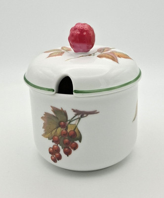 Royal Worcester Evesham Vale - Marmeladen-Einkochtopf mit Deckel