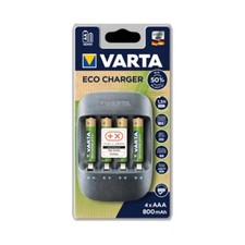 Varta Eco Chargeur 101 421 Pour Aa Et Aaa Piles 4 Aaa Piles Dans Le Paquet